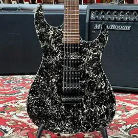 Электрогитара Hamer Centaura GCTS-JR-BWG HSS Black White Granite w/case USA 1994