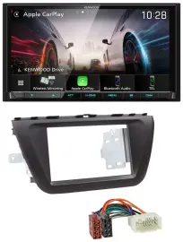 Kenwood MP3 2DIN USB DAB Bluetooth Autoradio für Suzuki SX4 (ab 2013)