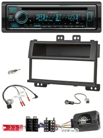 Kenwood Lenkrad Bluetooth DAB USB CD Autoradio für Hyundai i20 ISO 2009-11 schwa