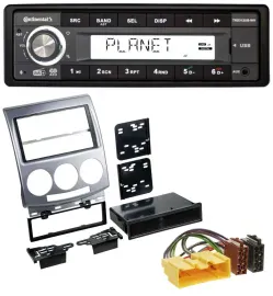 Автомагнитола для Mazda 5 (2005–2010) Continental 1 DIN, USB, AUX, DAB, MP3