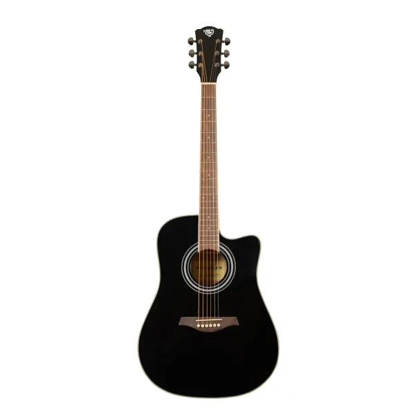 Акустическая гитара Rockdale Aurora D6 C Black Gloss