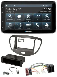 Blaupunkt USB DAB SD MP3 Bluetooth Autoradio für Hyundai i10 2008-2013 dunkelsil