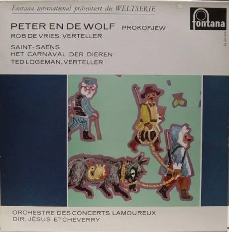 PROKOFIEV - Peter En De Wolf / Het Carnaval Der Dieren (LP , Used)