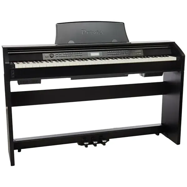 Casio PX-780 Privia 88-Key Digital Console Piano with 250 Tones, Black #PX-780BK