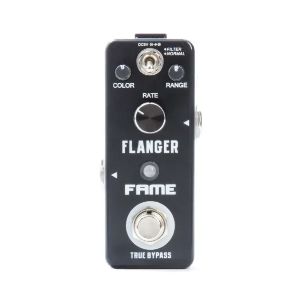 LEF-312 Flanger Modulations Effektgerät Gitarre True Bypass Color Range Rate