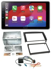 Pioneer MP3 USB DAB Bluetooth 2DIN Autoradio für Skoda Fabia 6Y Facelift 2004-20