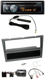 Pioneer CD USB Bluetooth DAB Lenkrad Autoradio für Opel Corsa C 2000-04 charcoal