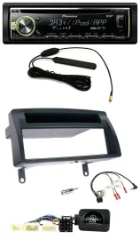 Автомагнитола Pioneer MP3 USB CD DAB для Toyota Corolla E12 (2001–2007), тёмный