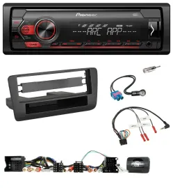 Pioneer DAB 1DIN MP3 Lenkrad USB Autoradio für Audi A1 (2010-2019)