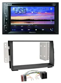 Pioneer Bluetooth 2DIN USB DVD DAB MP3 Autoradio für Kia Venga (YN, ab 2009)