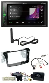 Автомагнитола для Hyundai i40 (с 2016) Pioneer 2DIN, DAB, Bluetooth, MP3