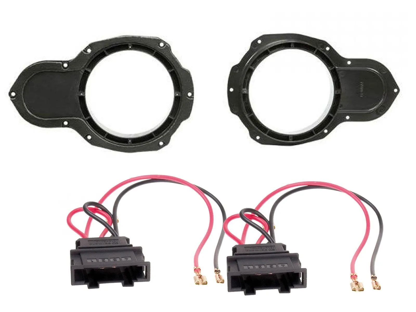 Lautsprechereinbauset für VW Passat (B6 B7 CC) 165 mm Fronttür