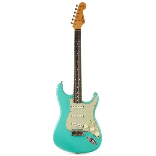 Электрогитара Fender Custom Shop '62/'63 Limited Edition Stratocaster Journeyman Relic Aged Sea Foam Green