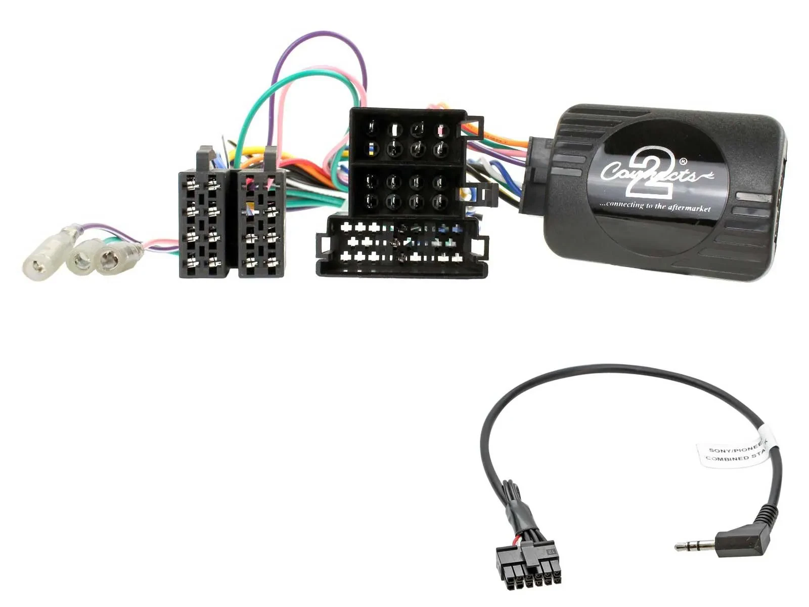 Connects2 Lenkradadapter für Fiat Panda ab 2007 Blaupunkt ab 2019 Pioneer 42-FA-