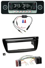 Dietz MP3 DAB Bluetooth USB Autoradio für Opel Combo ab 11 Fiat Doblo 12-15
