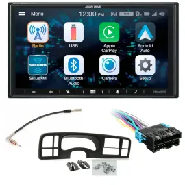 1999-2006 Chevrolet Silverado Alpine Double Din Bluetooth Stereo Upgrade I 650