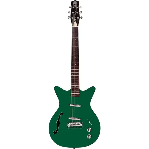 Электрогитара полуакустическая Danelectro FIFTY NINER Semi-Hollow Jade Top