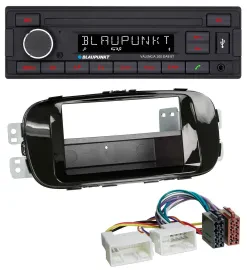 Автомагнитола Blaupunkt для Kia Soul PS (с 2014) DAB, MP3, Bluetooth, USB, черный (piano black)
