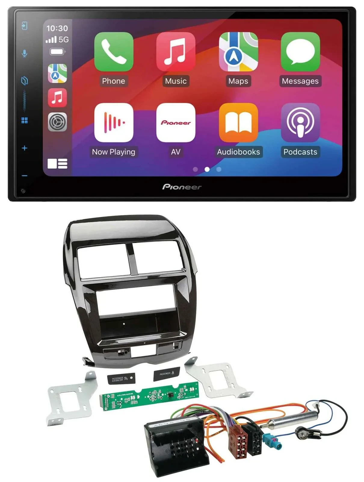 Pioneer DAB USB MP3 Bluetooth 2DIN Autoradio für Citroen C4 Mitsubishi ASX Peuge