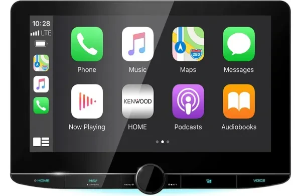 Kenwood eXcelon DNR1007XR 2 DIN NAV 10.1" Floating Panel Digital Receiver