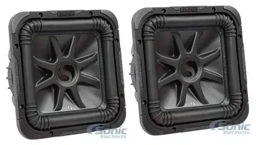 Сабвуфер пассивный для авто Kicker Solo-Baric L7S 10" 2400W DVC (набор, 2 шт.)