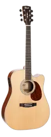 Электроакустическая гитара Cort MR710F Dreadnought Natural Glossy