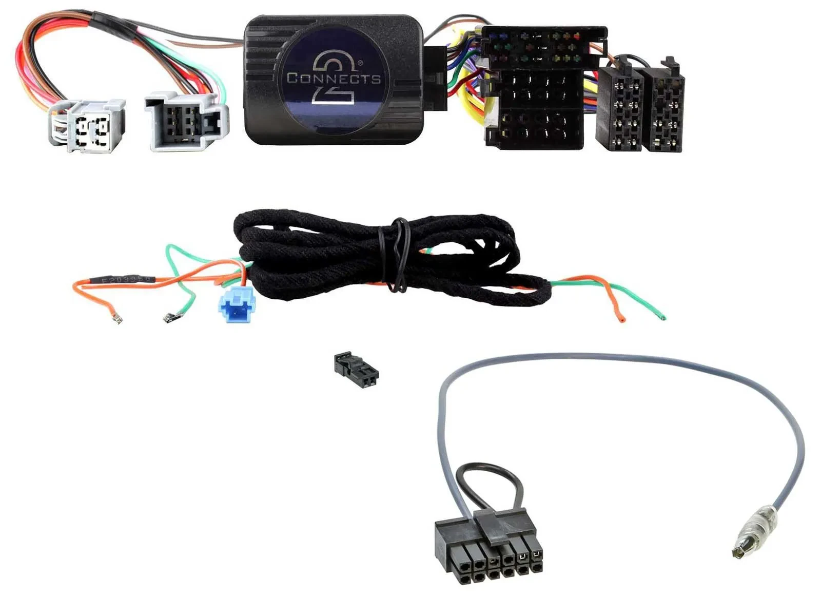 Connects2 Lenkradadapter für Fiat Ducato 8 ab 2021 ISO-Mini Zenec/XZent