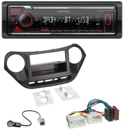 Автомагнитола для Hyundai i10 Kenwood MP3, Bluetooth, USB, DAB
