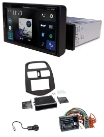 Pioneer DAB MP3 Bluetooth USB Autoradio für Chevrolet Spark (ab 2013)