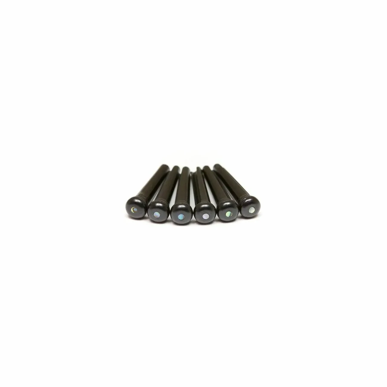 Graphtech GT LP 2182 60 TUSQ Bridge Pins 2 mm Paua / Shell, schwarz (60 Stück)