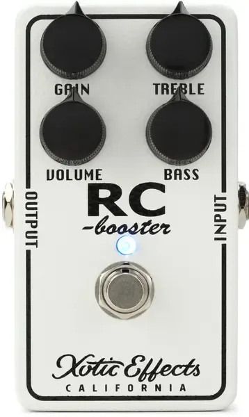 Педаль эффектов для электрогитары Xotic RC Booster Classic 20th Anniversary Booster Effects Pedal