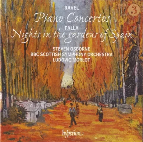 STEVEN OSBORNE /  BBC SCOTTISH SYMPHONY ORCHESTRA / LUDOVIC MORLOT - Ravel, Falla: Piano Concertos; Nights In The Gardens Of Spain (CD)