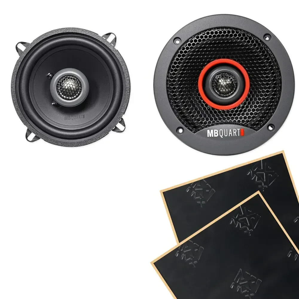 Коаксиальные автомобильные динамики MB Quart FKB113 Formula Series 5.25" (набор, пара) с виброизоляцией
