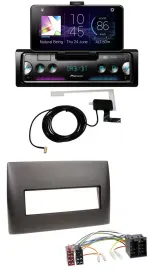 Pioneer DAB Bluetooth MP3 USB Autoradio für Fiat Stilo (192, 2001-2008)