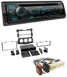 Kenwood Bluetooth USB CD MP3 DAB Autoradio für Nissan 370Z (ab 2009)