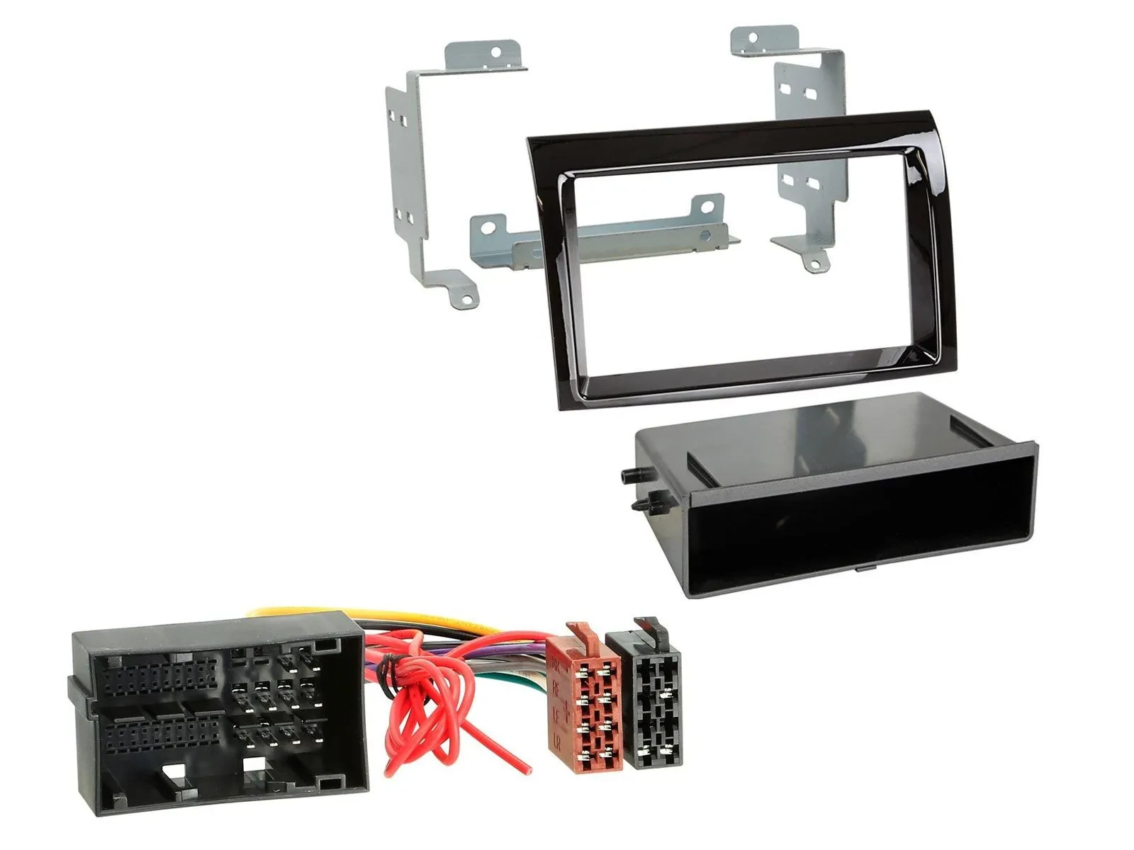 Einbauset DIN Autoradio für Citroen Jumper Fiat Ducato 14-21 piano Profi