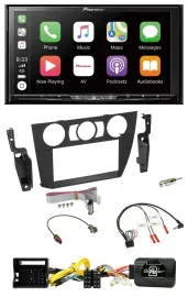 Pioneer 2DIN Lenkrad USB DAB DVD Bluetooth Autoradio für BMW 3-er 2005-2013 man.