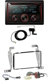 Pioneer 2DIN MP3 DAB USB CD Bluetooth Autoradio für Nissan Juke (2010-2014)