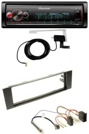 Автомагнитола для Audi A3 (8P, 2003–2006) Pioneer Bluetooth, DAB, USB, MP3, ISO