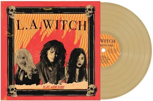 Виниловая пластинка L.a. Witch - Play With Fire - Gold [New Vinyl LP] Colored Vinyl, Gold, 180 Gram