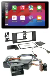 Pioneer MP3 USB DAB Bluetooth 2DIN Autoradio für BMW 5er E39 X5 E53 Aktivsystem
