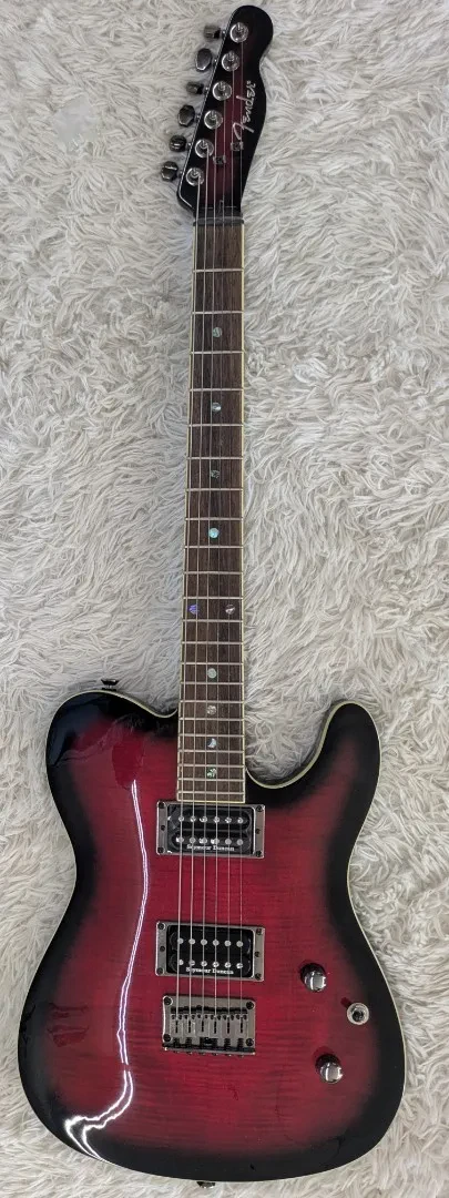 Fender Special Custom Telecaster FMT HH Laurel Fretboard Black Cherry Burst Demo