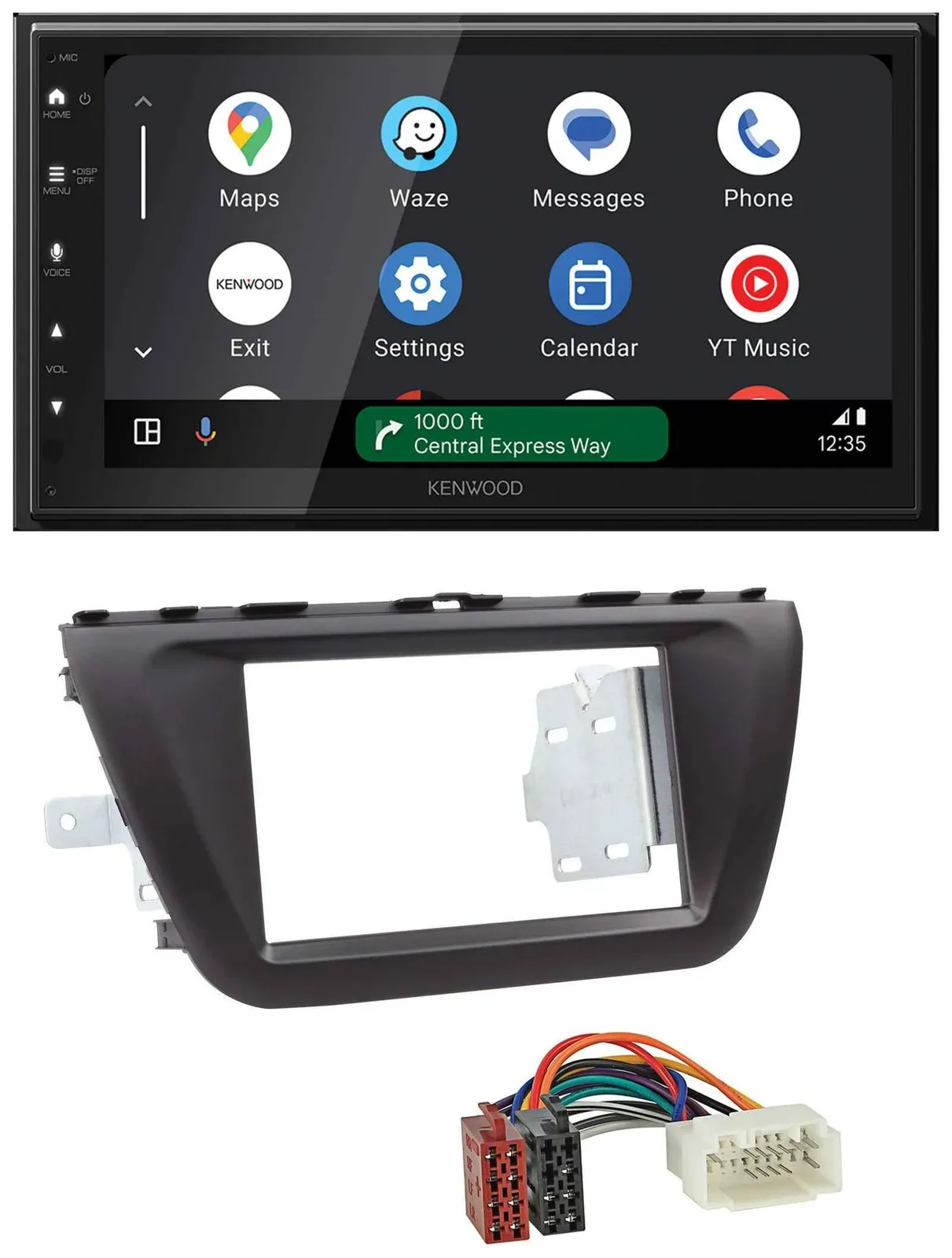 Автомагнитола для Suzuki SX4 (с 2013) Kenwood 2DIN, DAB, Bluetooth, USB, MP3