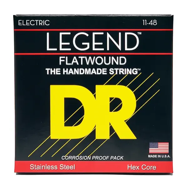 Струны для электрогитары DR Strings FL-11 Legend 11-48