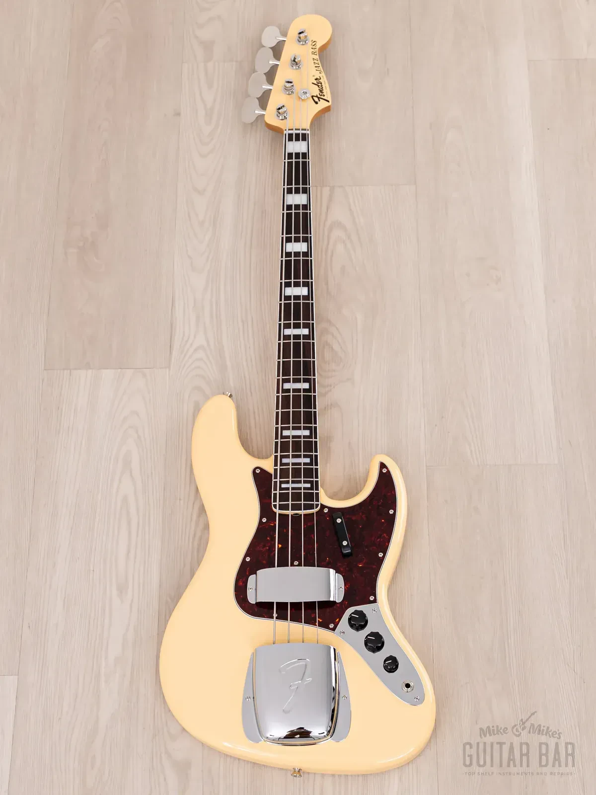 Бас-гитара Fender Traditional II Late 60s Jazz Bass FSR JJ Vintage White w/gigbag Japan 2024
