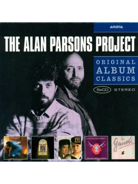 THE ALAN PARSONS PROJECT - Original Album Classics (Pyramid / The Turn Of A Friendly Card / Eve / Stereotomy / Gaudi) (5CD)