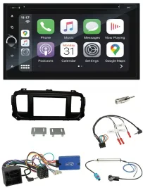 Blaupunkt 2DIN Bluetooth DAB USB DVD Lenkrad Autoradio für Citroen Spacetourer J