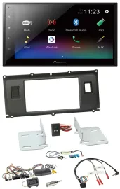 Pioneer USB Bluetooth DAB 2DIN Lenkrad Autoradio für Land Rover Evoque 2011-2013