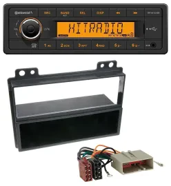 Continental 1DIN USB AUX MP3 Autoradio für Ford Fiesta 03-05 Fusion 02-05