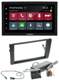Blaupunkt DAB Bluetooth USB MP3 2DIN Autoradio für Audi A4 04-08 B7 Bose Aktivsy